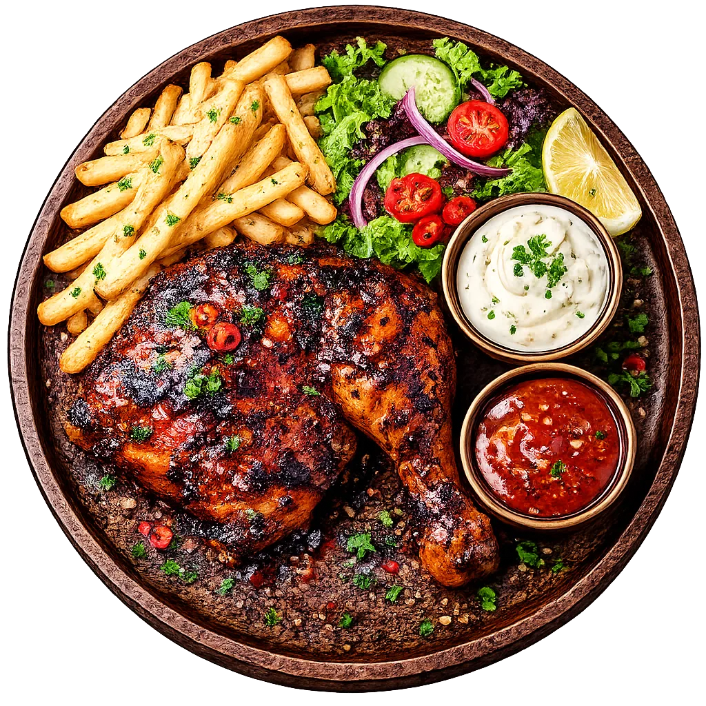 Peri Peri BBQ Chicken — Maharani Indian Restaurant, Kurunegala