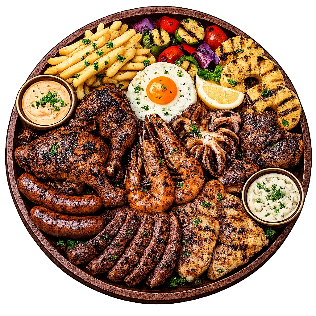 Mixed Grill Platter — Maharani Indian Restaurant, Kurunegala