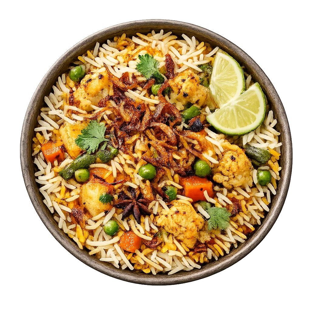 Vegetable Biryani — Maharani Indian Restaurant, Kurunegala