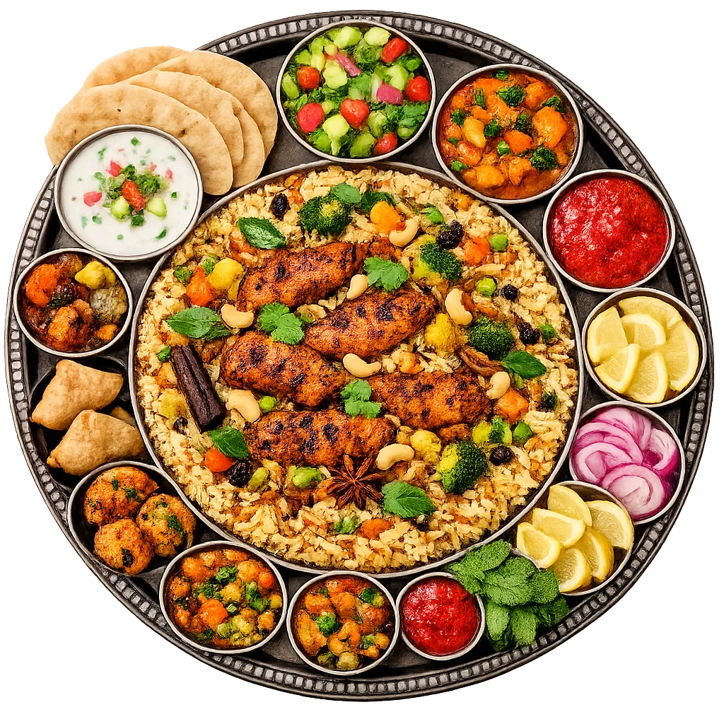 Vegetable Biryani Sawan — Maharani Indian Restaurant, Kurunegala