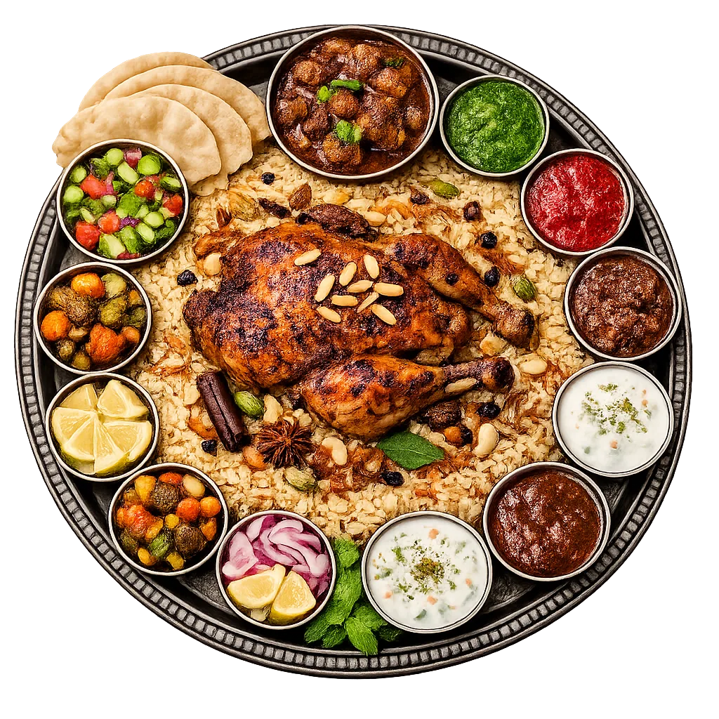 Chicken Mandi Rice Sawan — Maharani Indian Restaurant, Kurunegala