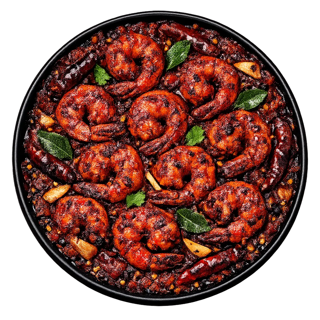 Prawns Ghee Roast — Maharani Indian Restaurant, Kurunegala