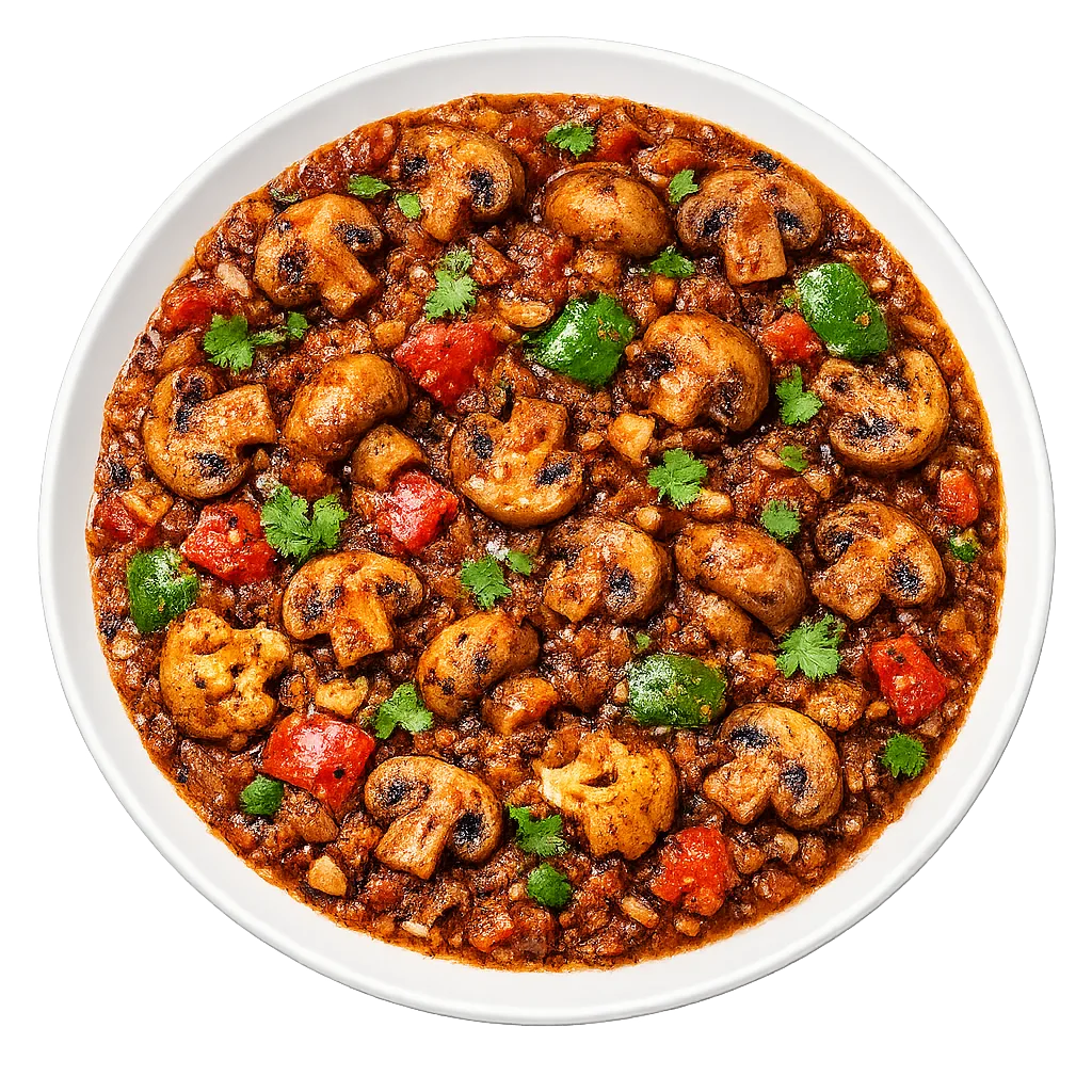 Mushroom Masala — Maharani Indian Restaurant, Kurunegala