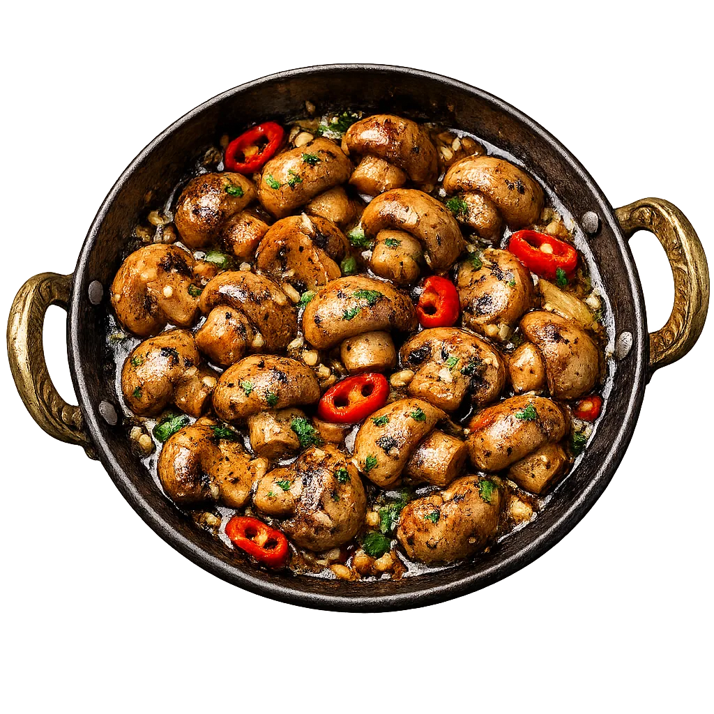 Hot Butter Mushroom — Maharani Indian Restaurant, Kurunegala