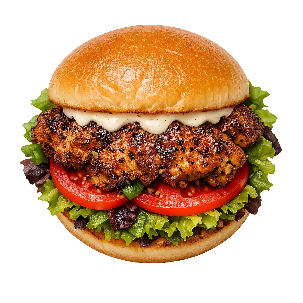 Chicken Burger — Maharani Indian Restaurant, Kurunegala