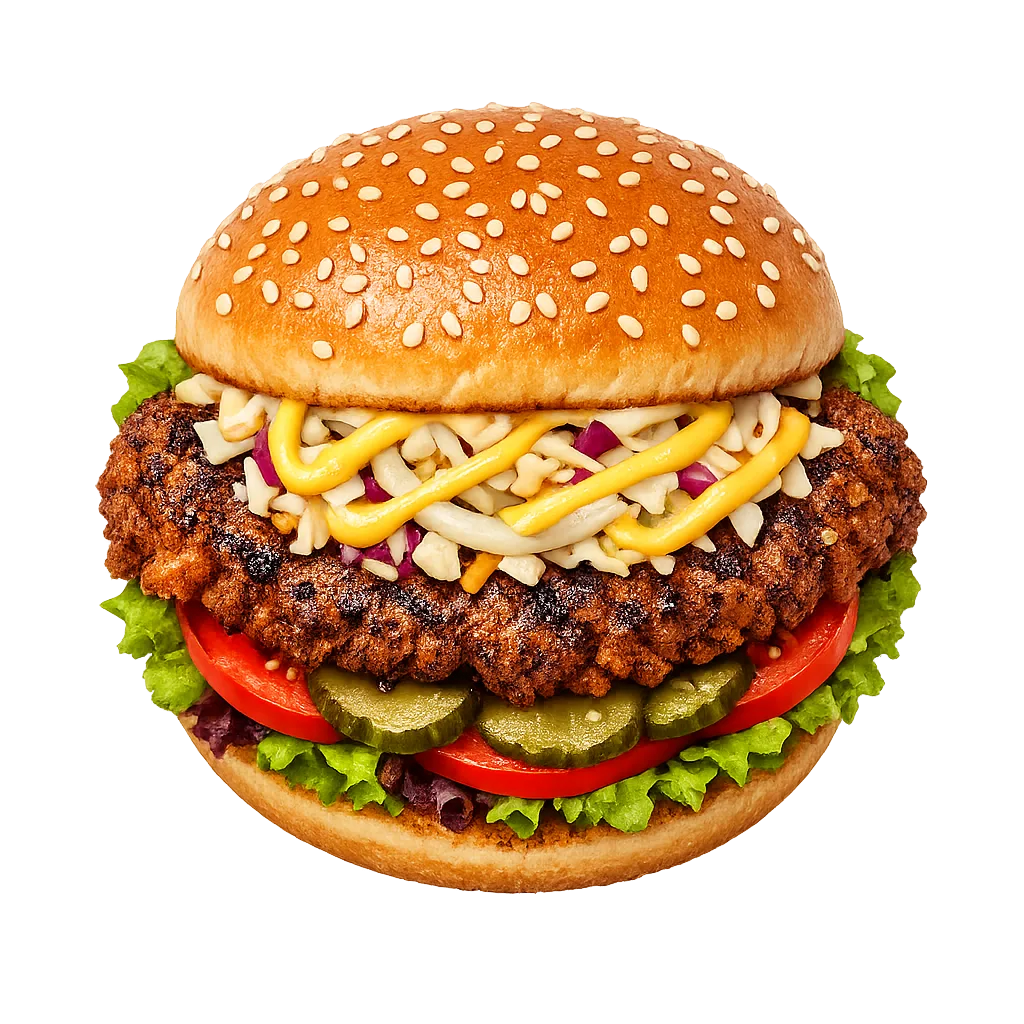 Beef Burger — Maharani Indian Restaurant, Kurunegala