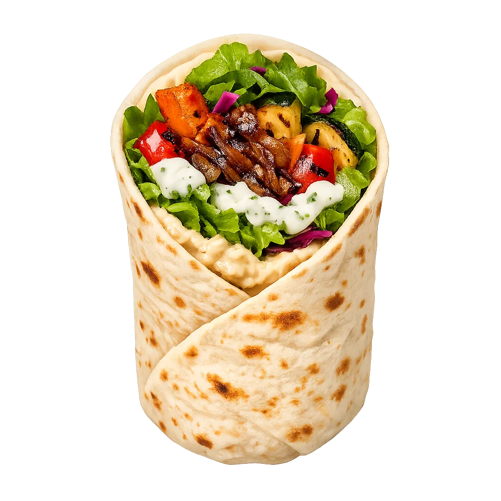 Vegetable Wrap — Maharani Indian Restaurant, Kurunegala