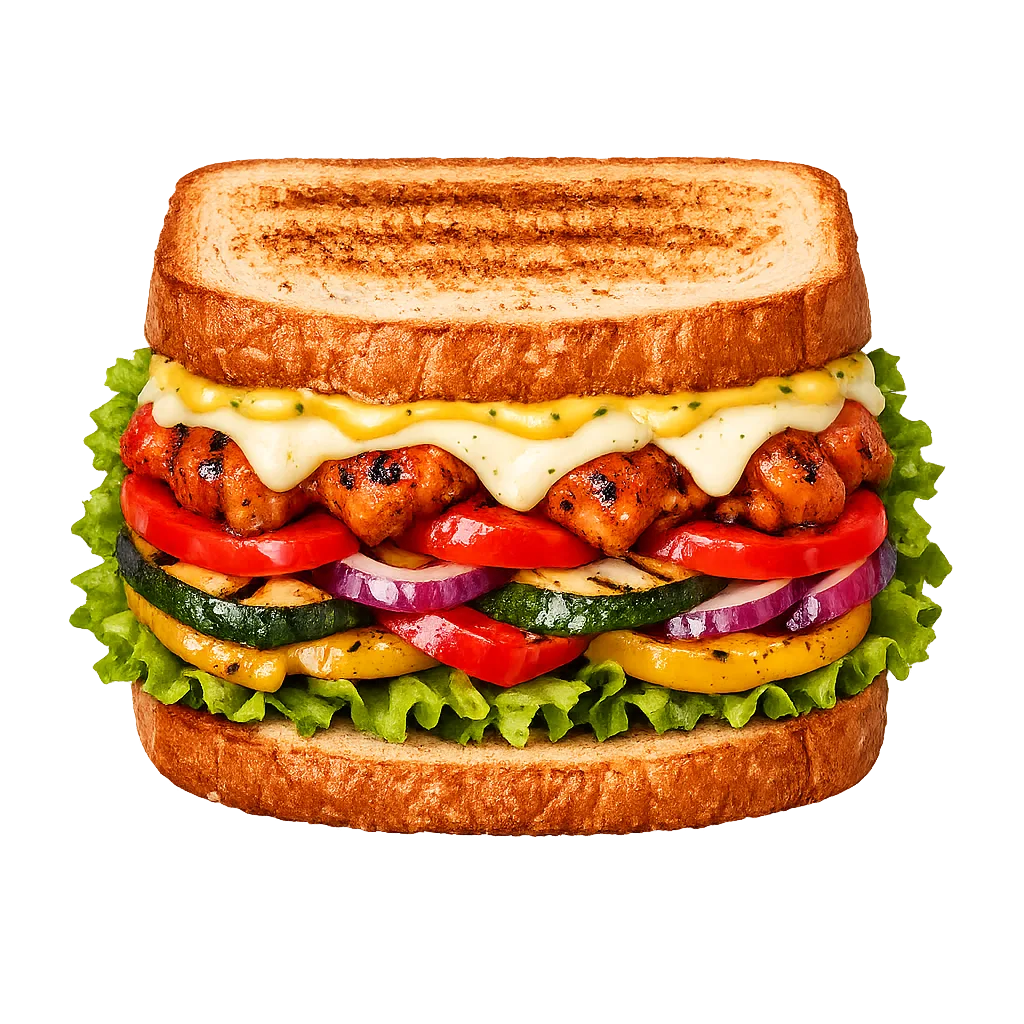 Cheese & Vegetable Sandwich — Maharani Indian Restaurant, Kurunegala
