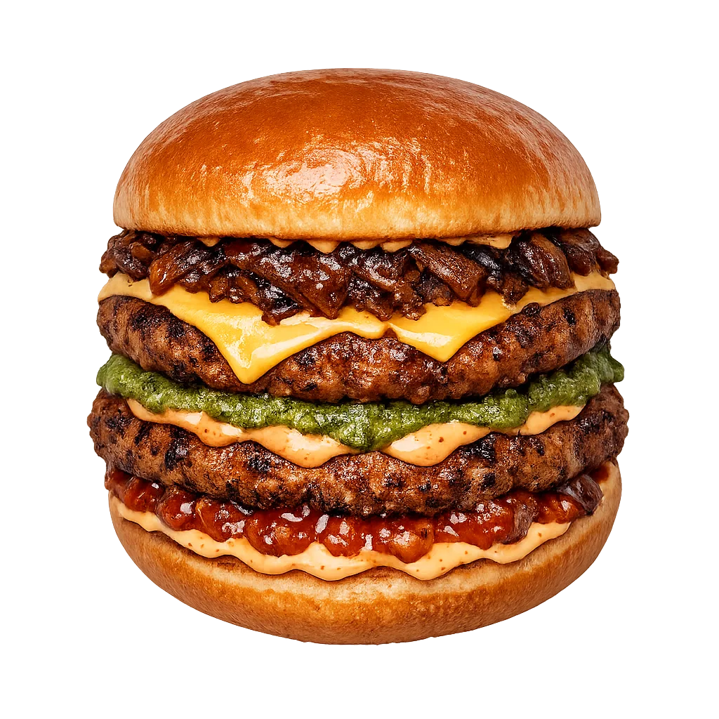 Maharani Special Burger — Maharani Indian Restaurant, Kurunegala