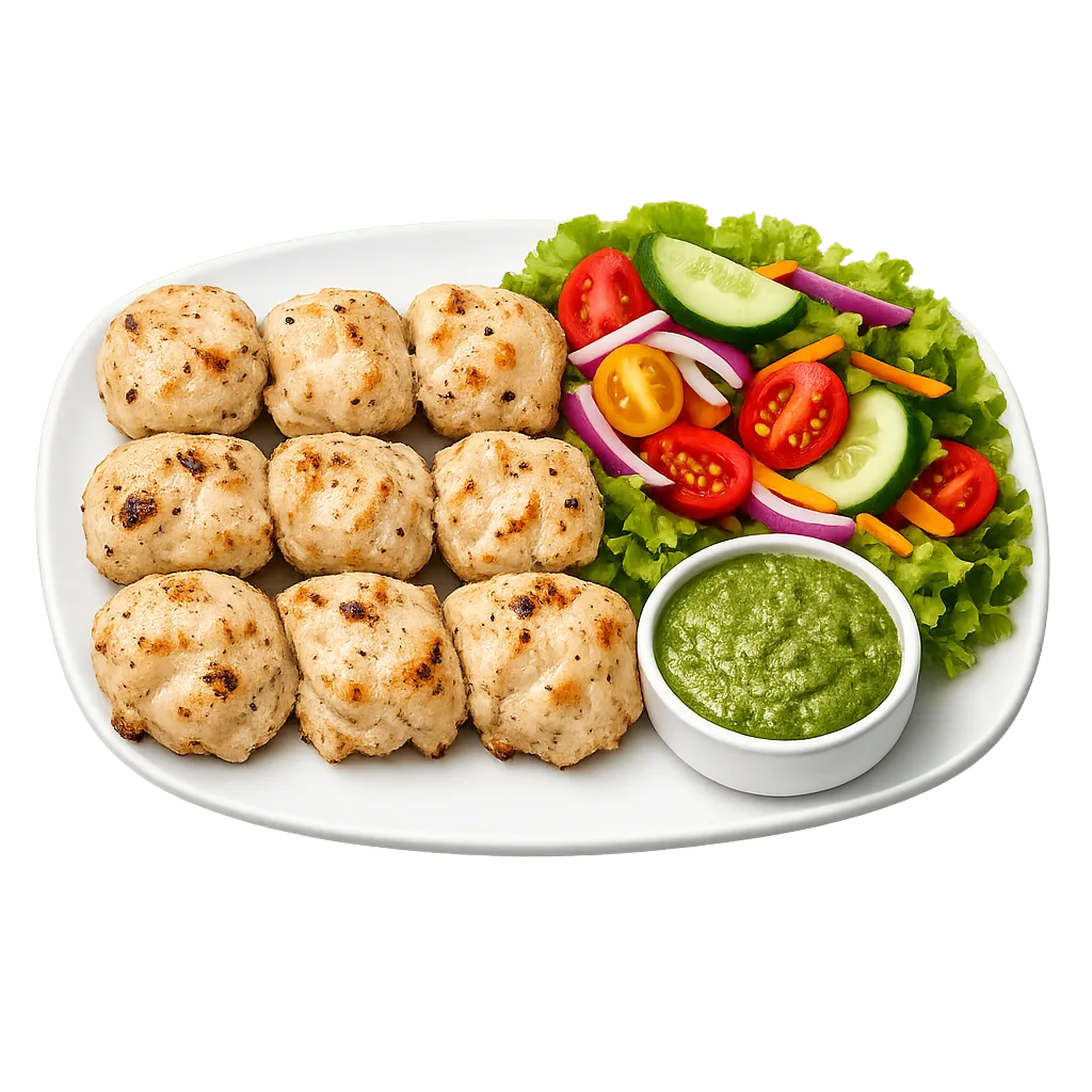 Malai Kebabs (8 pcs) — Maharani Indian Restaurant, Kurunegala