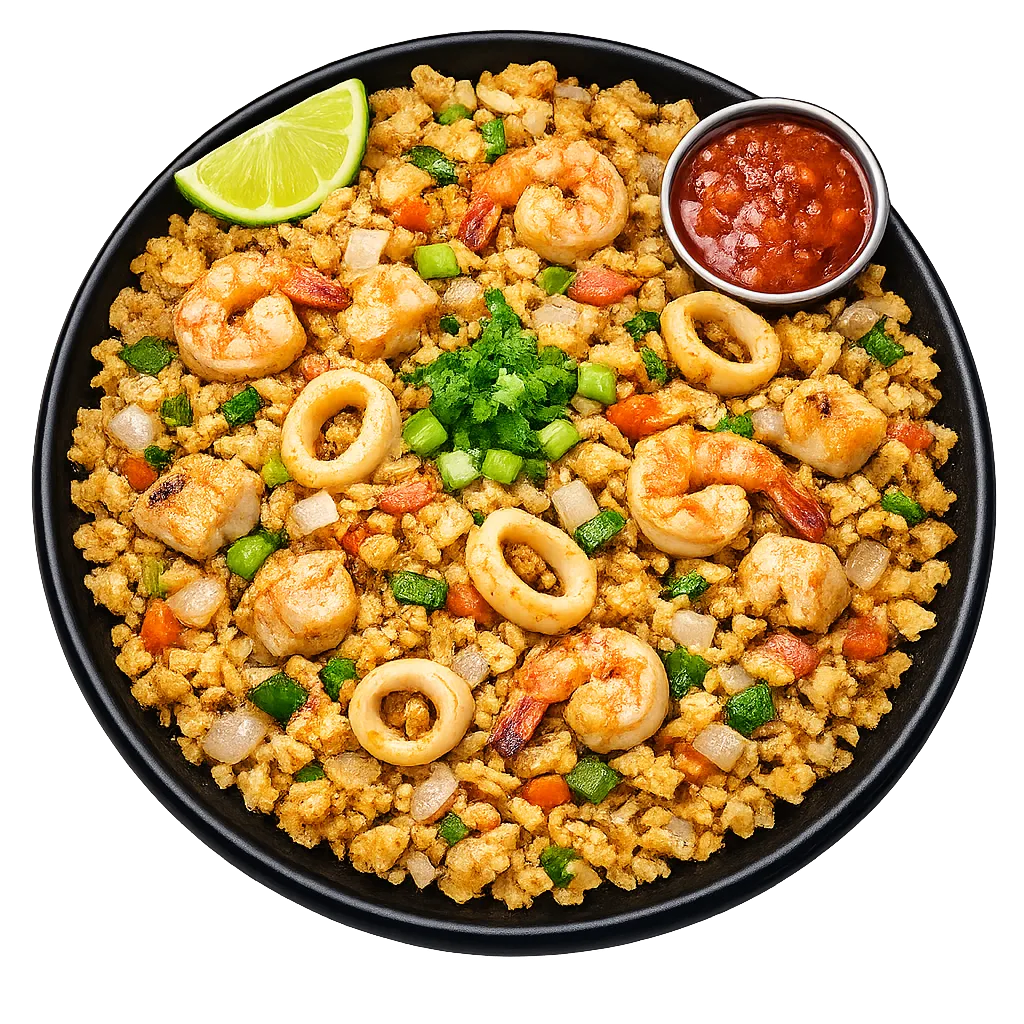 Seafood Kottu — Maharani Indian Restaurant, Kurunegala