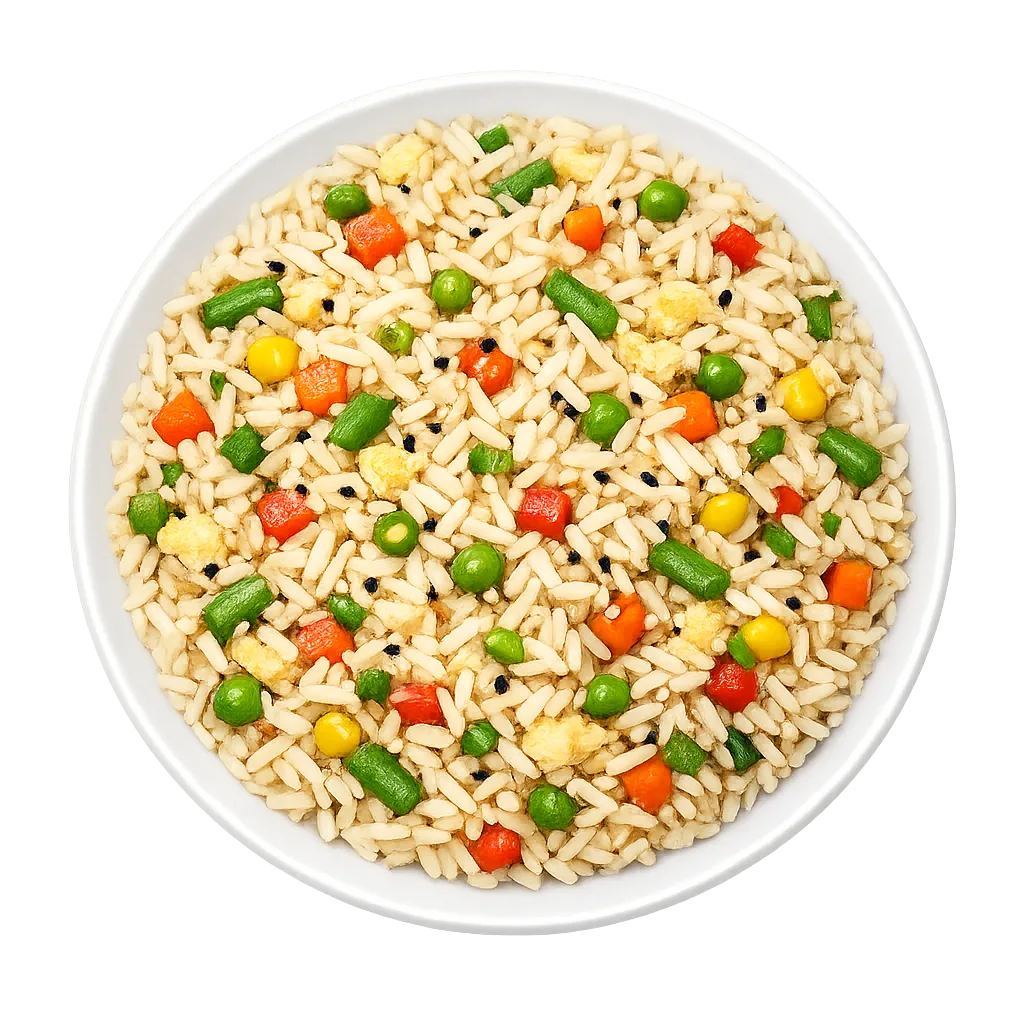 Vegetable Fried Rice — Maharani Indian Restaurant, Kurunegala