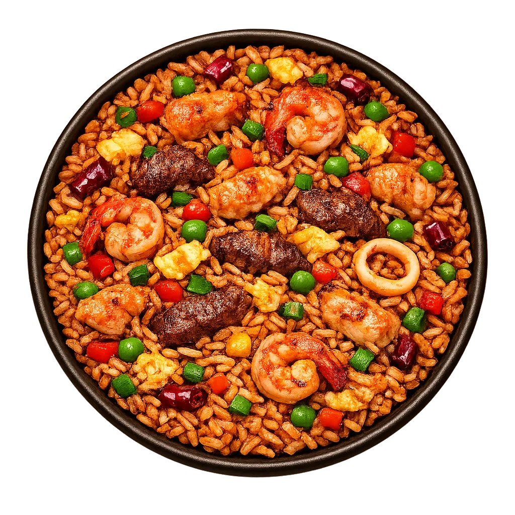 Schezwan Chicken Fried Rice — Maharani Indian Restaurant, Kurunegala
