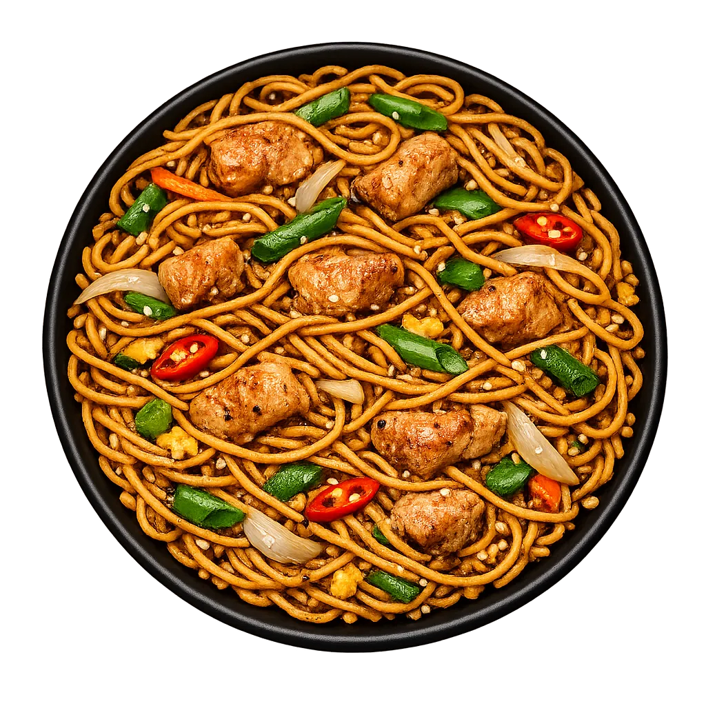 Chinese Style Chicken Noodles — Maharani Indian Restaurant, Kurunegala