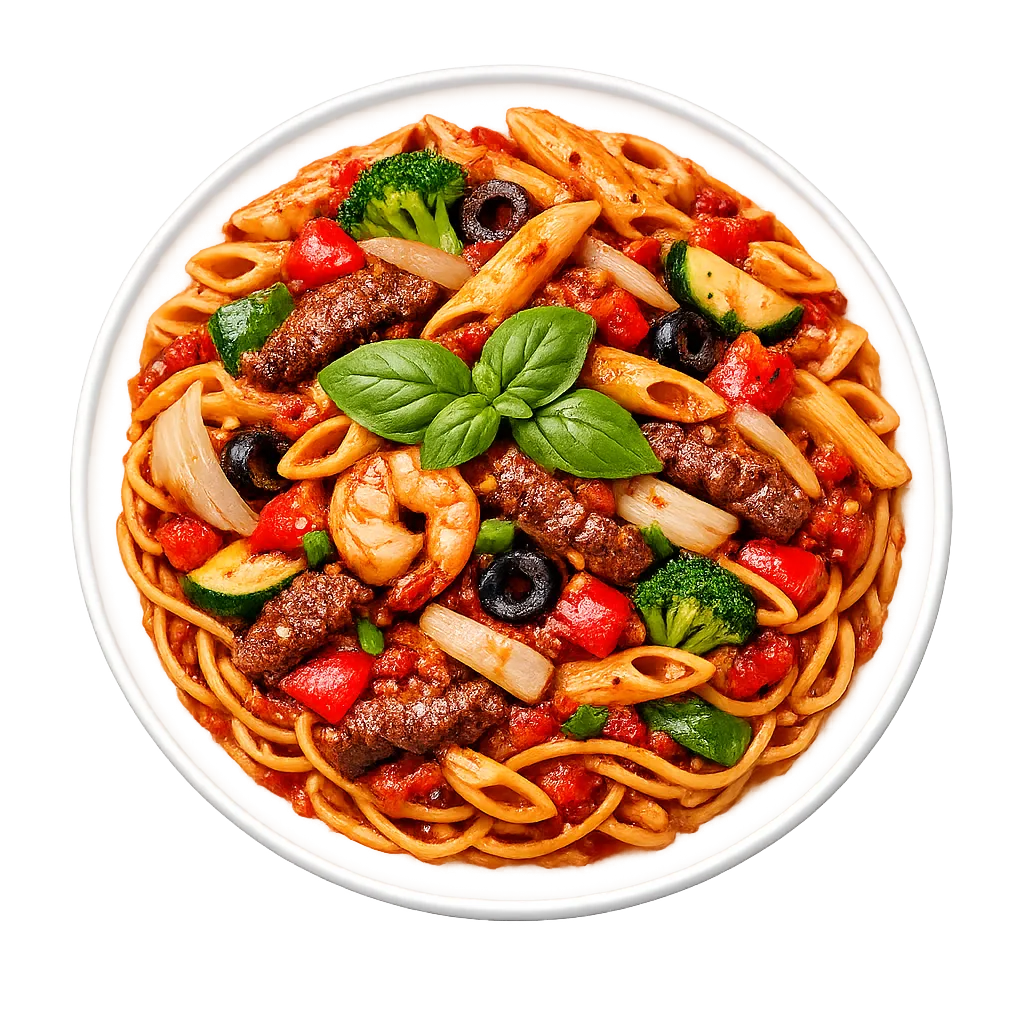 Pasta Arabiata — Maharani Indian Restaurant, Kurunegala
