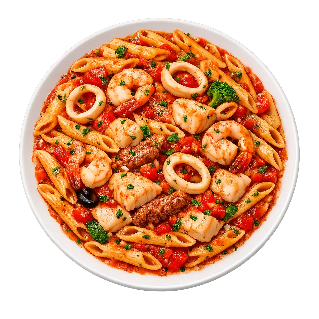 Pasta Napolitana — Maharani Indian Restaurant, Kurunegala
