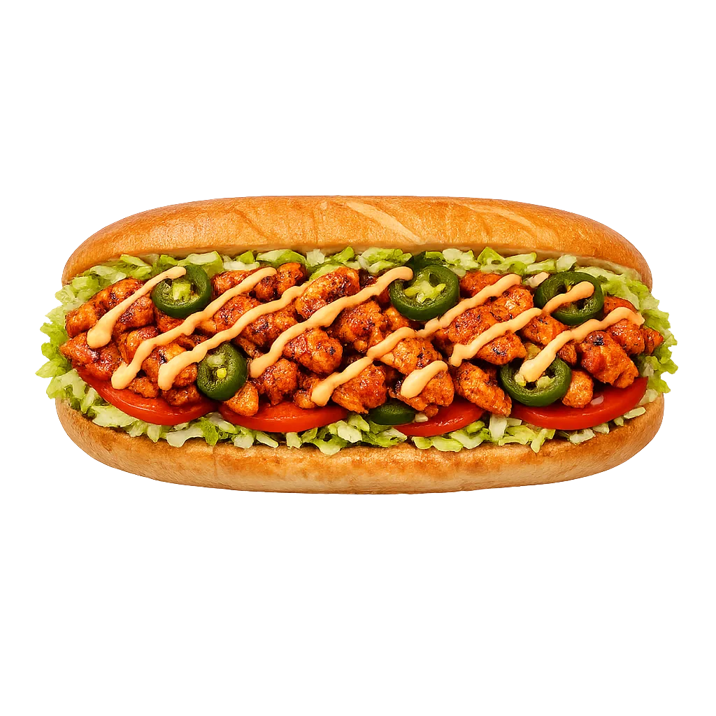 Spicy Chicken Submarine — Maharani Indian Restaurant, Kurunegala