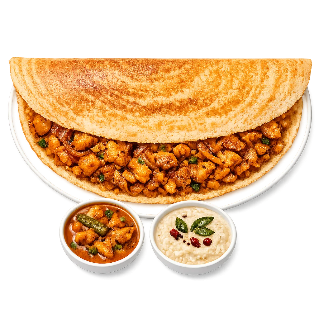 Chicken Dosa — Maharani Indian Restaurant, Kurunegala