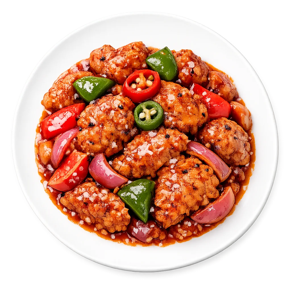 Chicken Devilled — Maharani Indian Restaurant, Kurunegala