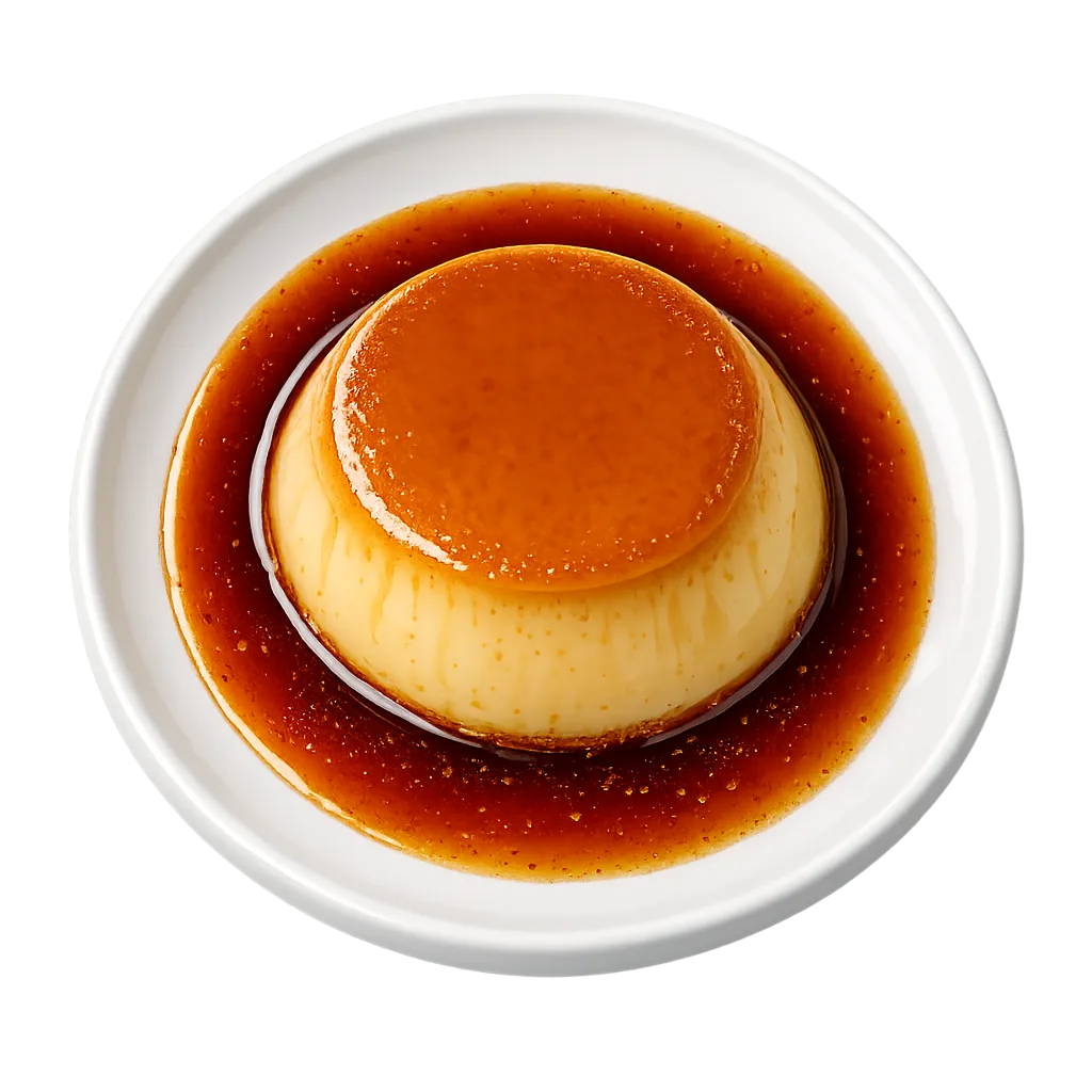 Caramel Pudding — Maharani Indian Restaurant, Kurunegala