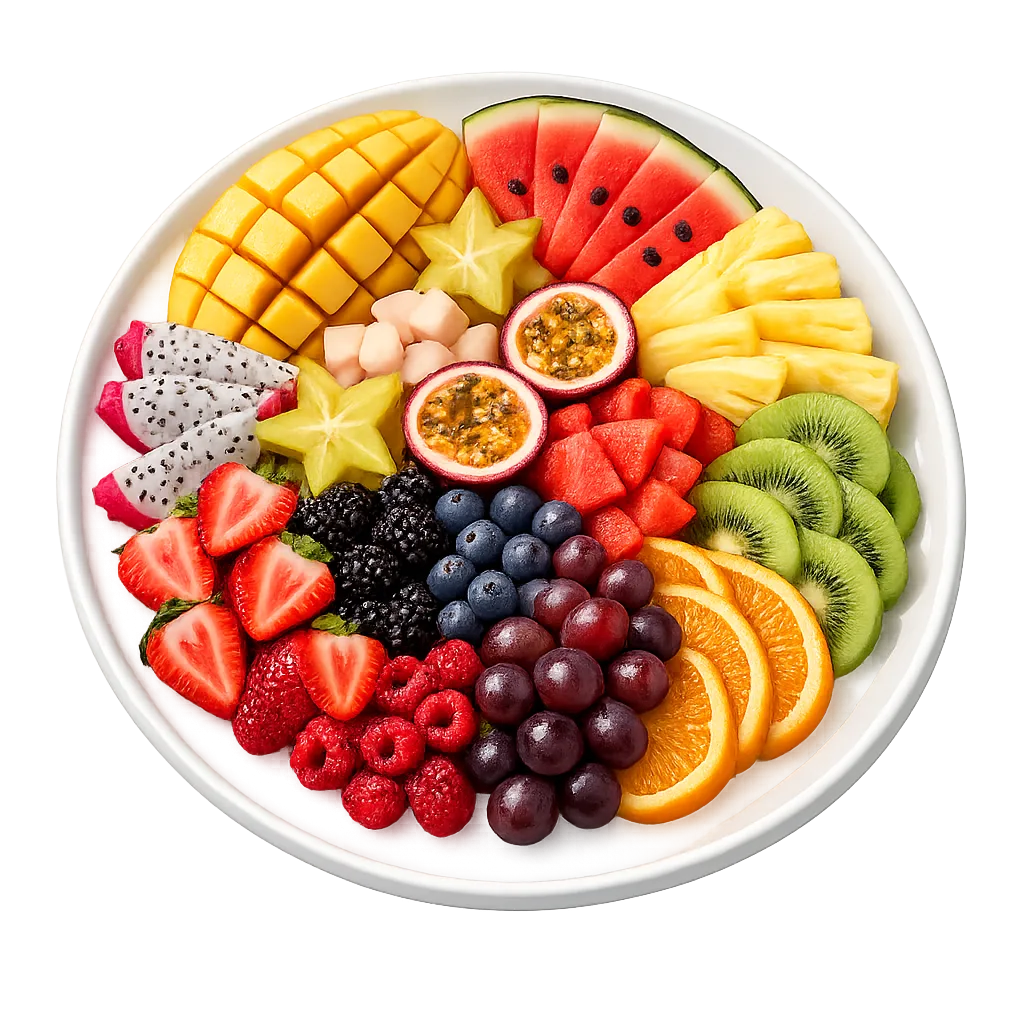 Cut Fruit Platter — Maharani Indian Restaurant, Kurunegala