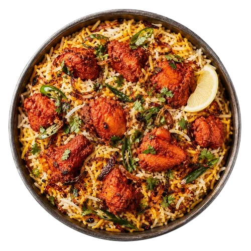 Chicken 65 Biryani — Maharani Indian Restaurant, Kurunegala
